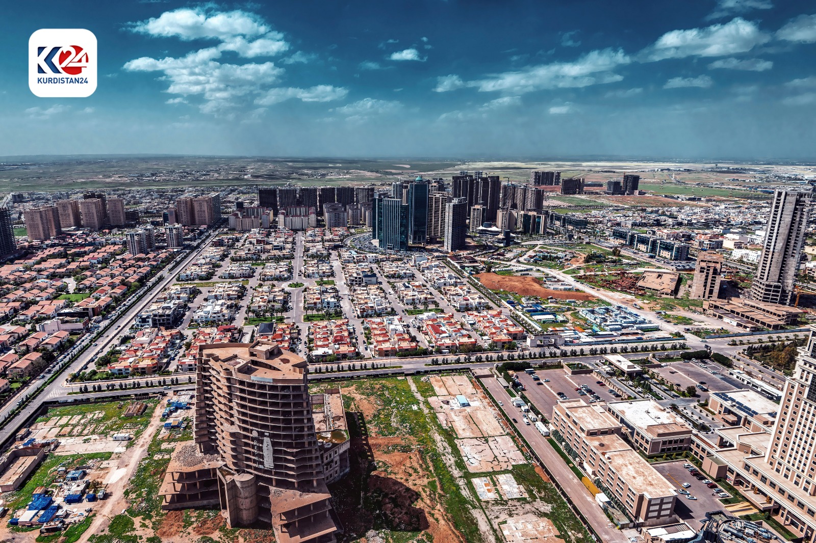 Erbil city. (Photo: Kurdistan24/ Islam Hiro)